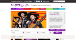 Desktop Screenshot of charm-music.co.uk